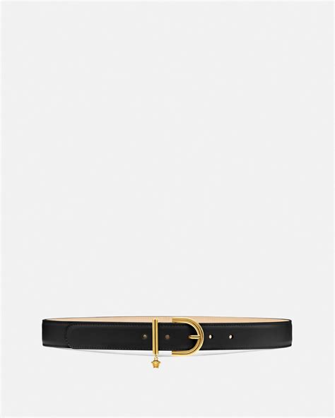 Versace Ceinture Medusa '95 En Cuir 